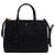 Prada Borsa Tote e Borsa a Tracolla Double Zip Galleria Saffiano Lux Nera Nero
