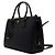 Prada Borsa Tote e Borsa a Tracolla Double Zip Galleria Saffiano Lux Nera Nero - vista 2