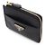 Prada Portafoglio piccolo con zip in pelle Saffiano Nero - vista 6