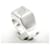 Gucci Diagonal verschränkter Ring Silber - Ansicht 5