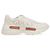 Gucci Raiton Logo Leder-Sneaker Weiß