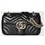 Gucci Borsa a tracolla Small GG Marmont Nero - vista 4