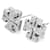 Tory Burch Orecchini Kira Crystal Logo Argento  - vista 5