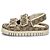 Gucci Sandali GG Supreme con cinturino in velcro - vista 2
