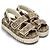 Gucci Sandali GG Supreme con cinturino in velcro - vista 6