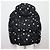 Louis Vuitton Giacca bomber in piumino da uomo Black Monogram Paint Dot Nero - vista 4