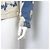 Burberry Giacca di jeans bleach blu da uomo - vista 3