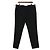 Gucci Pantaloni in cotone neri da uomo con logo Bee Web