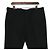 Gucci Pantaloni in cotone neri da uomo con logo Bee Web - vista 2
