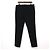 Gucci Pantaloni in cotone neri da uomo con logo Bee Web - vista 4