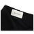 Gucci Pantaloni in cotone neri da uomo con logo Bee Web - vista 6
