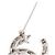 Chanel Spilla Stella di Cristallo Season Argento - vista 4