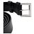Prada Smooth Leather Silver Triangle Logo Men's Belt - view 4