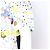 Louis Vuitton Cosmic Galaxy Silk Blend Damen T-Shirt Season Mehrfarben - Ansicht 3