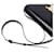 Céline Borsa a tracolla Medium Triomphe Nero - vista 3