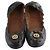 Tory Burch Ballerine con fascia logo Black Gold Nero - vista 2