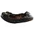 Tory Burch Ballerine con fascia logo Black Gold Nero - vista 3