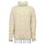 Louis Vuitton Elfenbeinfarbener Rollkragenpullover mit Zopfstrick für Herren Weiß