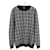 Fendi ff Logo Round Wool Knit Black Schwarz