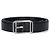 Tom Ford Grain Leather Square Stadium Belt Black