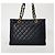 Chanel Serie di borse a tracolla Caviar Grand Shopping Chain Nero - vista 4