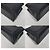 Chanel Serie di borse a tracolla Caviar Grand Shopping Chain Nero - vista 7