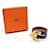 Hermès Bracelet Kelly à double bracelet plaqué or Marron  - vue 2