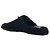 Thom Browne Pantofole in shearling da uomo con etichetta logo Nero - vista 3