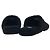 Thom Browne Pantofole in shearling da uomo con etichetta logo Nero - vista 4