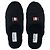 Thom Browne Pantofole in shearling da uomo con etichetta logo Nero - vista 6