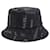 Chanel Cappello Bucket in Denim CC Multi Logo Nero  - vista 1