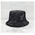 Chanel Cappello Bucket in Denim CC Multi Logo Nero  - vista 2