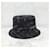 Chanel Cappello Bucket in Denim CC Multi Logo Nero  - vista 3