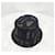 Chanel Cappello Bucket in Denim CC Multi Logo Nero  - vista 4