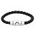 Salvatore Ferragamo Bracciale in pelle
Bracciale da uomo Nero