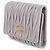 Miu Miu Small Matelassé Napa Leather Wallet Purple - view 4