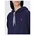 Ralph Lauren Leichter Fleece-Hoodie in Navy - Ansicht 6