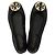 Tory Burch Ballerine da viaggio Reva Nero - vista 3