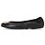Tory Burch Ballerine da viaggio Reva Nero - vista 4