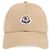 Moncler Cappellino da baseball in gabardine di cotone Marrone - vista 4