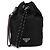 Prada Pochette en nylon recyclé à cordon de serrage Noir - vue 3