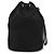 Prada Pochette en nylon recyclé à cordon de serrage Noir - vue 5