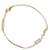 Saint Laurent Bracciale in metallo e strass D'oro - vista 5