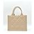 Dior Borsa Book Tote Small Cannage Powder Beige Marrone - vista 7