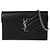 Saint Laurent Borsa a tracolla portafoglio con catena Cassandra Envelope Nero - vista 3