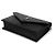 Saint Laurent Borsa a tracolla portafoglio con catena Cassandra Envelope Nero - vista 6