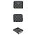 Gucci Portafoglio da uomo GG Supreme Ophidia (Gray) UULBN Marrone - vista 2