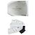Valentino Sneakers Untitled Gold Stud da uomo (White) Bianco - vista 8