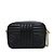 Prada Mini bolso bandolera Diagram de piel negra con logotipo Negro - vista 5