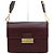 Etro Borsa a tracolla e crossbody in pelle bordeaux con tracolla ricamata - vista 2